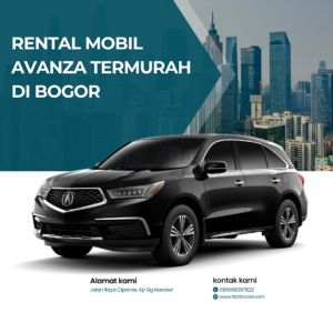 Rental Mobil Avanza Termurah di Bogor