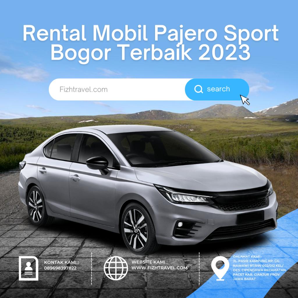 Rental Mobil Pajero Sport Bogor