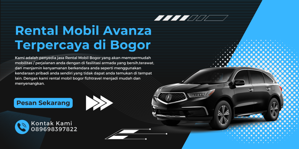 Rental Mobil Avanza Terpercaya di Bogor