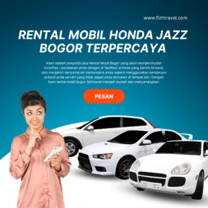 Rental Mobil Honda Jazz Bogor Terpercaya