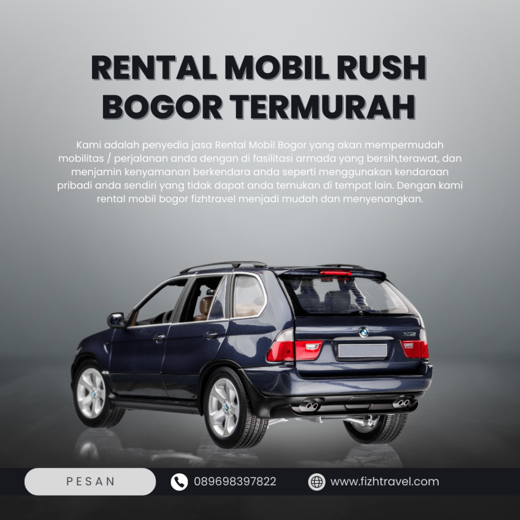 Rental Mobil Rush Bogor Termurah