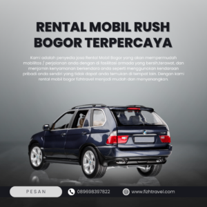 Rental Mobil Rush Bogor Terpercaya