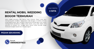 Rental Mobil Wedding Bogor Termurah